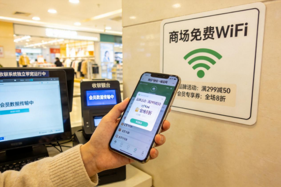认证上网 WiFi + 营销推送